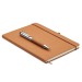 ELEGANOTE - Carnet en cuir recyclé et stylo, carnet recyclé publicidad
