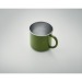 Taza de acero inoxidable reciclado, taza de la sostenibilidad publicidad