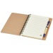 Cuaderno reciclado con bolígrafo Priestly, cuaderno con bolígrafo publicidad