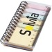 Bloc-notes à spirales avec mémos autocollants colorés Spinner, index et mémo adhésif repositionnable publicidad