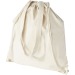 Sac à dos en coton 240g/m² avec cordon de serrage Eliza 6L, Made in France publicidad
