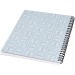 Cahier Desk-Mate® A5 à spirales avec couverture polypropylène regalo de empresa