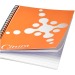 Cahier Desk-Mate® à spirales A4 avec couverture PP, cahier publicidad
