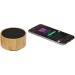 Haut-parleur Bluetooth® en bambou Cosmos, radio publicidad