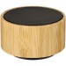 Haut-parleur Bluetooth® en bambou Cosmos, radio publicidad