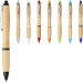 Stylo bille en bambou Nash, Stylo en bois ou bambou publicidad