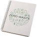 Carnet à spirales format A5 Bianco, carnet recyclé publicidad