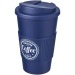 Gobelet isolant Americano® 350ml avec bandeau antidérapant et couvercle anti-fuite, Mug de voyage isolant publicidad