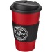 Gobelet isolant Americano® 350ml avec bandeau antidérapant et couvercle anti-fuite, Mug de voyage isolant publicidad