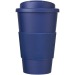 Gobelet isolant Americano® 350ml avec bandeau antidérapant et couvercle anti-fuite, Mug de voyage isolant publicidad