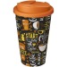Vaso isotérmico Brite-Americano® 350ml con tapa hermética, Taza de viaje aislante publicidad