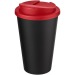 Vaso aislante de plástico reciclado, taza y vaso con tapa publicidad