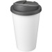 Vaso aislante de plástico reciclado, taza y vaso con tapa publicidad