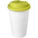 Vaso aislante de plástico reciclado, taza y vaso con tapa publicidad