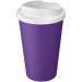 Vaso aislante de plástico reciclado, taza y vaso con tapa publicidad