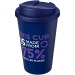 Vaso aislante de plástico reciclado, taza y vaso con tapa publicidad
