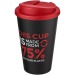 Vaso aislante de plástico reciclado, taza y vaso con tapa publicidad