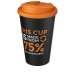Vaso aislante de plástico reciclado, taza y vaso con tapa publicidad