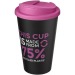 Vaso aislante de plástico reciclado, taza y vaso con tapa publicidad