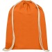 Mochila de algodón, mochila ligera con cordón publicidad
