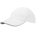 Casquette sandwich 6 panneaux Morion GRS recyclée ajustable, Bonnet et casquette durable publicidad