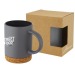 Taza de cerámica Neiva de 425 ml con base de corcho regalo de empresa