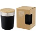Vaso al vacío de acero inoxidable de 30 cl con tapa de bambú, taza y vaso con tapa publicidad