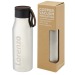 Bouteille Ljungan de 500 ml en acier inoxydable avec isolation par le vide et couche de cuivre, avec dragonne et couvercle en regalo de empresa