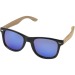 Gafas de sol polarizadas de espejo Hiru de rPET/madera en estuche de regalo regalo de empresa