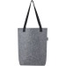 Sac shopping Felta avec large fond de 12L en feutre recyclé certifié GRS, Sac en feutrine publicidad