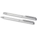 Ensemble-cadeau stylo bille et stylo roller Lucetto en aluminium recyclé regalo de empresa