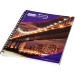 Carnet de notes à spirales A5 Desk-Mate® avec couverture arrière imprimée, carnet à spirales publicidad