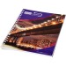 Carnet de notes à spirales A4 Desk-Mate® avec couverture arrière imprimée, carnet à spirales publicidad