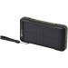 Batterie de secours Soldy solaire à dynamo en plastique recyclé RCS de 10 000 mAh, lampe dynamo publicidad