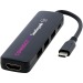 Adaptateur multimédia en plastique recyclé Loop RCS USB 2.0-3.0 avec port HDMI, Hub publicidad