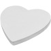 Post-its reciclados Sticky-Mate® con forma de corazón, Bloc de notas adhesivo reposicionable publicidad