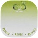 Post-its reciclados Sticky-Mate® en forma de flecha regalo de empresa
