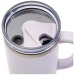 Taza Melbourne de 1200 ml con pajita y certificado RCS, Taza isotérmica publicidad