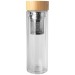 Bouteille à infusion Bailey en verre borosilicate de 400 ml avec couvercle en bambou regalo de empresa