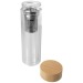 Bouteille à infusion Bailey en verre borosilicate de 400 ml avec couvercle en bambou, infuseur à thé publicidad