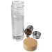 Bouteille à infusion Bailey en verre borosilicate de 400 ml avec couvercle en bambou regalo de empresa