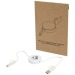 Câble rétractable 5 en 1 Citala en plastique recyclé de 90 cm pour la synchronisation des données et la charge rapide de 40 regalo de empresa