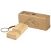 Support de téléphone en bambou Bosona avec porte-clés regalo de empresa