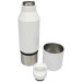 Bouteille isotherme Odessy de 600 ml en acier inoxydable recyclé RCS avec gobelet de 300 ml regalo de empresa