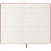 Agenda L quotidien 12 mois Moleskine à couverture rigide regalo de empresa