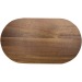 Plateau de service Edge en acacia, plateau en bois publicidad