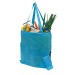 Sac shopping pliable dans une housse, Sac shopping pliable publicidad