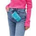 Sac shopping pliable dans une housse, Sac shopping pliable publicidad