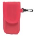 Sac shopping pliable dans une housse, Sac shopping pliable publicidad