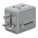 Adaptador de viaje, enchufe universal y adaptador universal de viaje publicidad